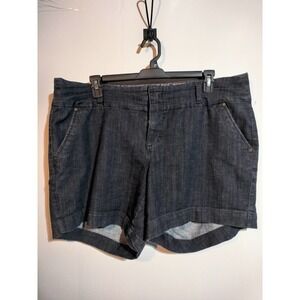 One 5 One jean shorts woman plus size 22 Inseam 6"